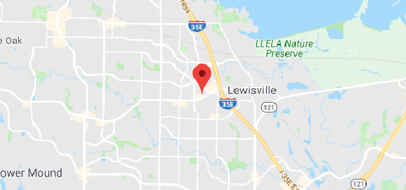 Lewisville Map Image