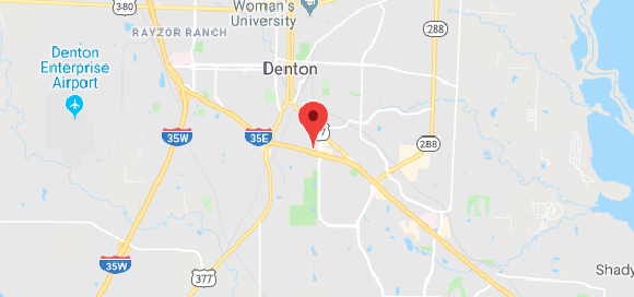 South Denton Map Image